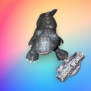 Jurassic World Raptor Plush 11" Green Dinosaur Stuffed Animal Toy Factory Gift